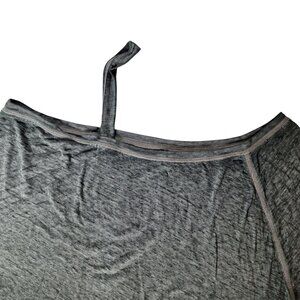 Cato Live Well Active Gray One Shoulder Asymmetrical Top Plus Size 18/20W Gym